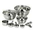thumbnail image 1 of EuroHome 12-Piece Stainless Steel Mix and Measure Set, 3212, 1 of 4
