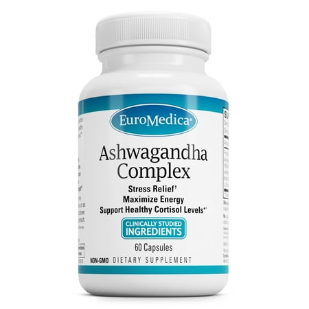 EuroMedica Ashwagandha Complex - 60 Capsules