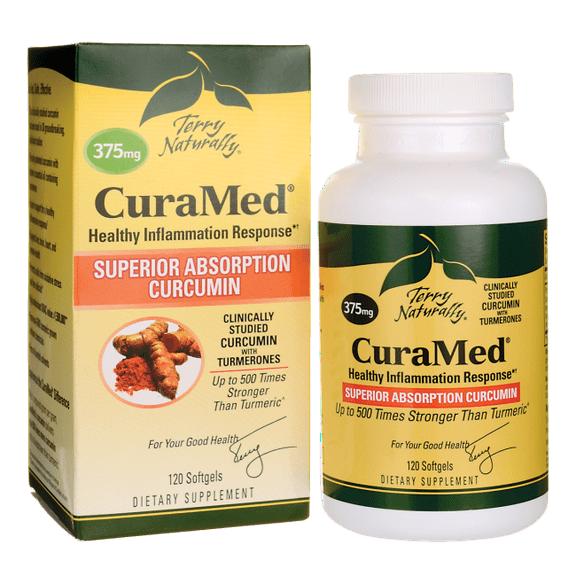 Terry Naturally CuraMed 375 mg 120 Softgels