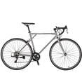 thumbnail image 1 of Eurobike 54cm Frame Mens Road Bike 21 Speed 700C Wheels Racing City Bicycle Silver, 1 of 7