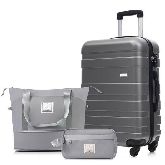 Euroco 3 Piece Luggage Set, 24
