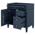thumbnail image 1 of Euroco 30'' Bathroom Vanity without Top Sink, Modern Bathroom Storage Cabinet with 2 Drawers and a Tip-out Drawer (NOT INCLUDE BASIN), 1 of 6
