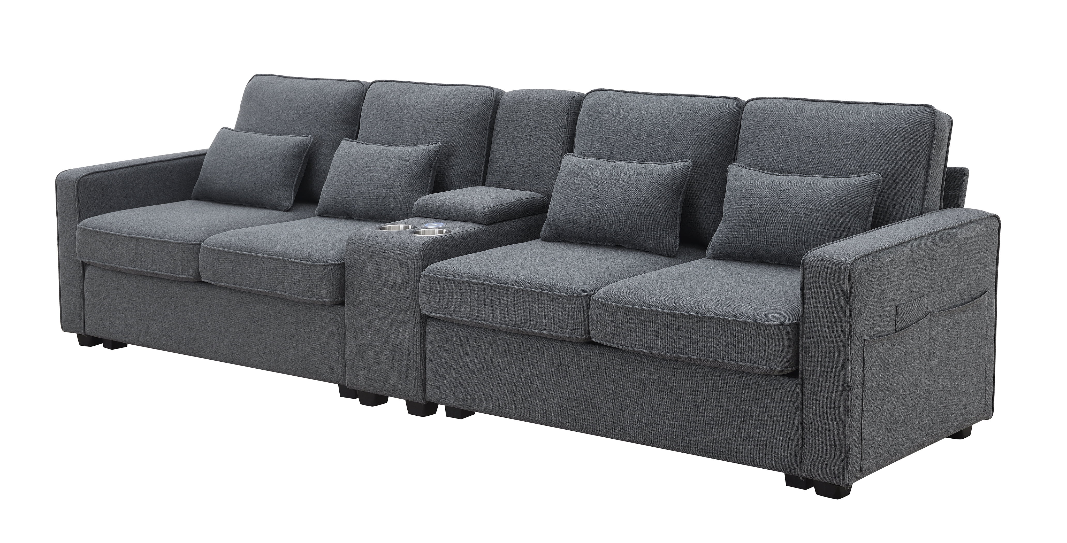 https://i5.walmartimages.com/seo/Euroco-4-Seat-Sofa-for-Living-Room-Upholstered-Sofa-with-2-Cupholders-and-2-USB-Ports-114-Sofa-Set-with-Square-Armrest-Dark-Gray_3e961840-cac9-4cac-8a66-46598834fb15.c957ef2cfd40e3b809fd5ea6401b9d0c.jpeg