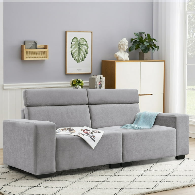 Sleek 2 seater sofa sales