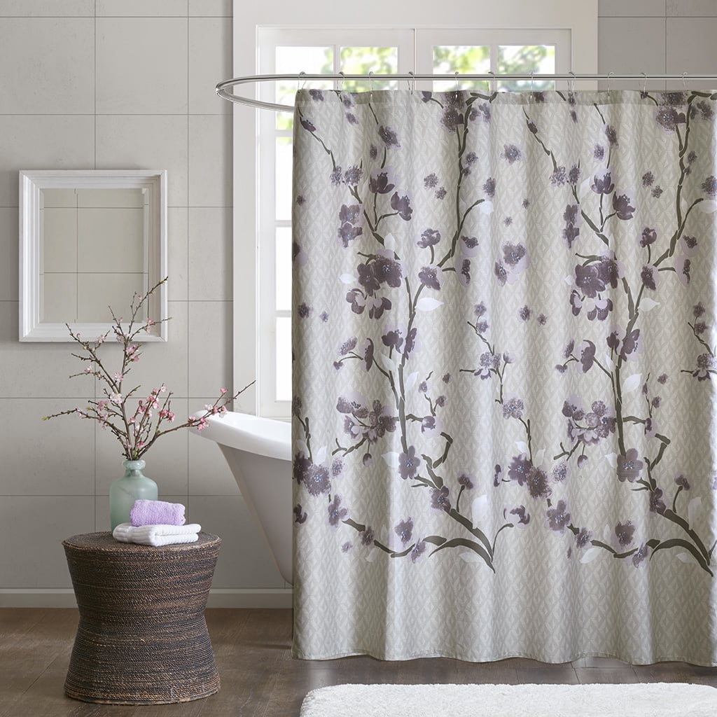 Euroco Cotton Shower Curtain