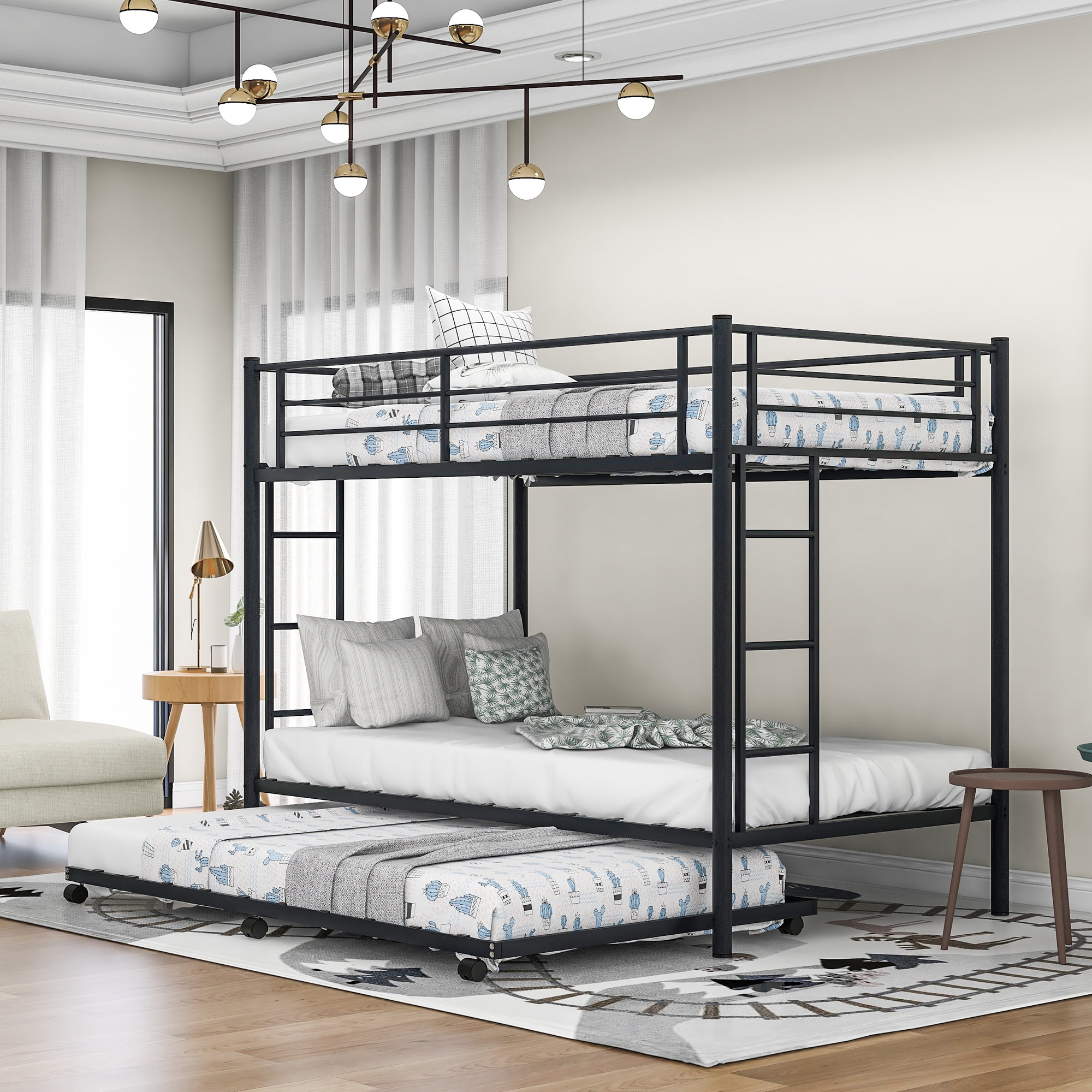 Walmart bunk beds with trundle deals