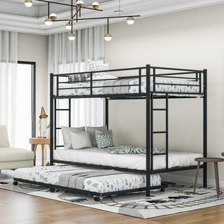 Metal twin deals bunk beds walmart