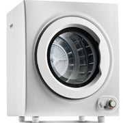 Euroco Portable Laundry Dryer Compact Tumble Dryer with 1400W Drying Power Stainless Steel Tub 9 lbs/2.65 Cu.Ft Capacity