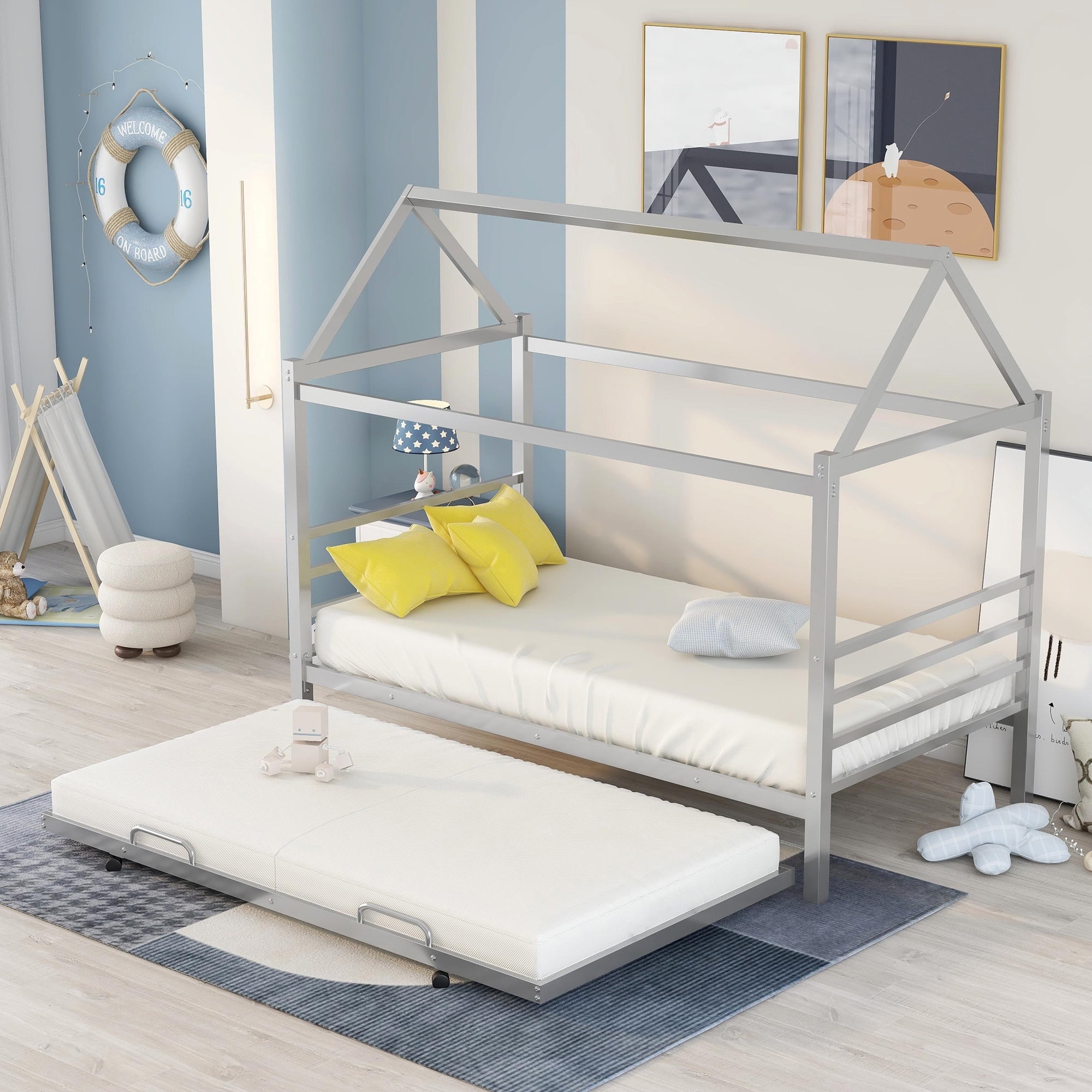 Daybed with trundle under $300 deals