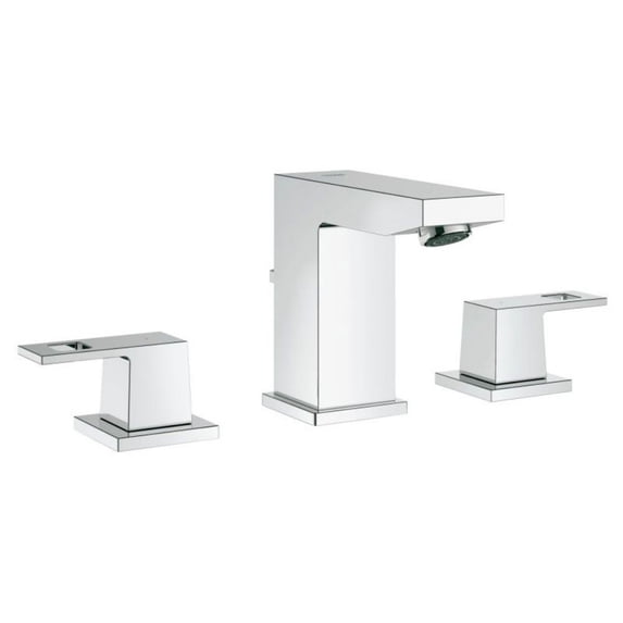 Eurocube 8 in. Widespread 2-Handle Bathroom Faucet - 1.2 GPM