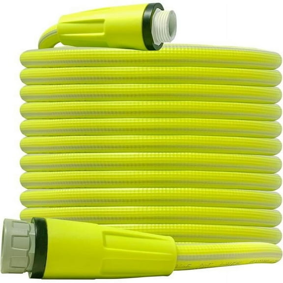 Euroequipe A2849 1.5 cm x 15.2 m Ultra Light Weight Polymer Garden Hose, Acid Green
