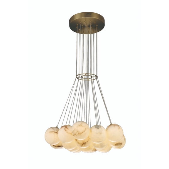 Eurofase ~ Kepler ~ 29in LED Grand Chandelier, 19 Lights
