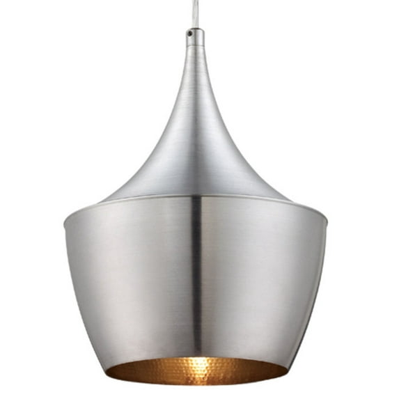 Eurofase Lighting 20438 Piquito 10" Wide Mini Pendant - Silver
