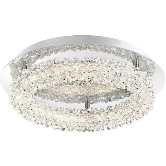 Eurofase Lighting - Sassi - 30W 1 Led Flush Mount - 15 Inches Wide By 4.25