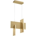 thumbnail image 1 of 37346-010 Eurofase Lighting Coburg - 35W 1 LED Pendant In Modern and Contemporary Style-19.25 Inches Tall and 8 Inches Wide-Painting Bronze Finish, 1 of 3
