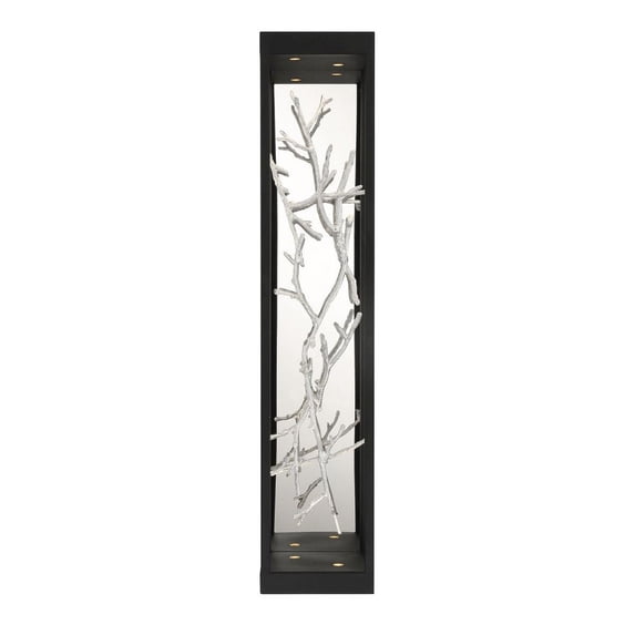 Eurofase 38639-029 Aerie 30 in. Silver & Black Mix Outdoor Wall Sconce