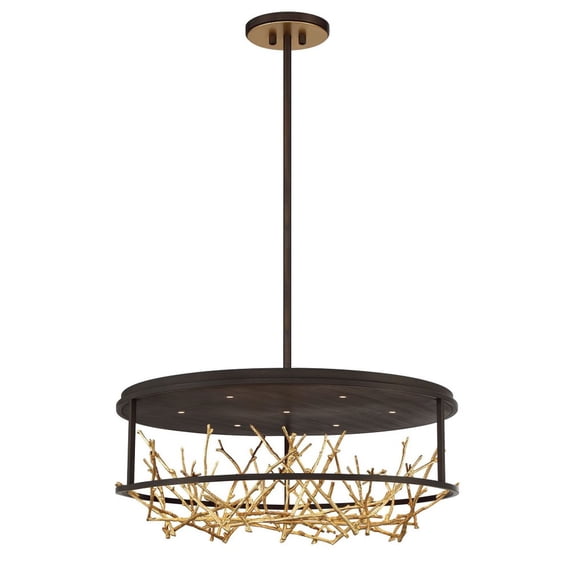Eurofase Lighting - Aerie - 42W 7 LED Round Chandelier in Transitional Style -