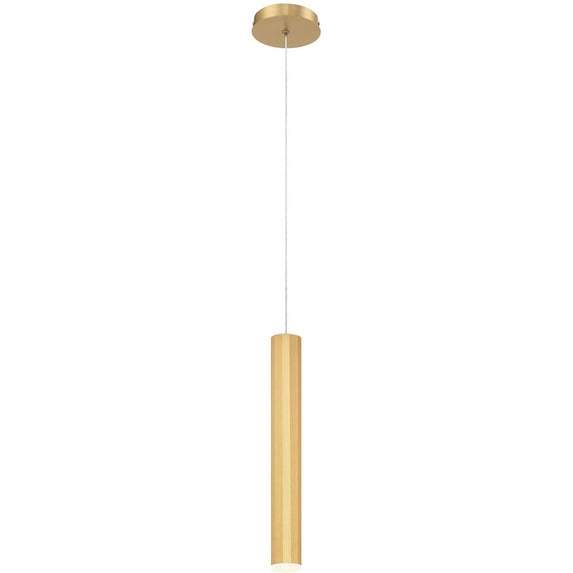 35704-041 Eurofase Lighting Baldwin - 16 Inch 4.3W 1 LED Pendant-Gold Finish