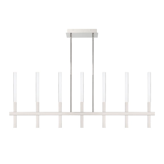 Eurofase Lighting - Benicio - 37.8W 7 LED Linear Chandelier-18 Inch Tall and