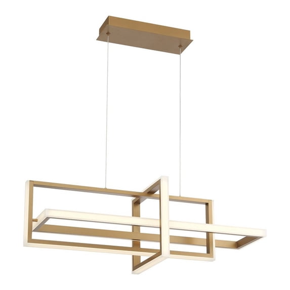 Eurofase Lighting - Bordo - 114W LED Chandelier in Contemporary Modern Style -