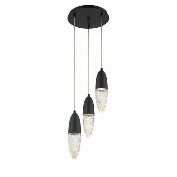 Eurofase Lighting - Ecrou - 15W 3 LED Chandelier In Modern and Contemporary