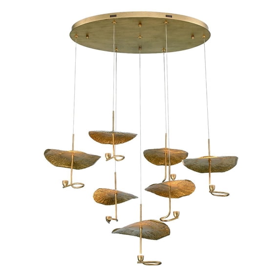 Eurofase Lighting - Lagatto - 126W 7 Led Chandelier In Modern And Contemporary