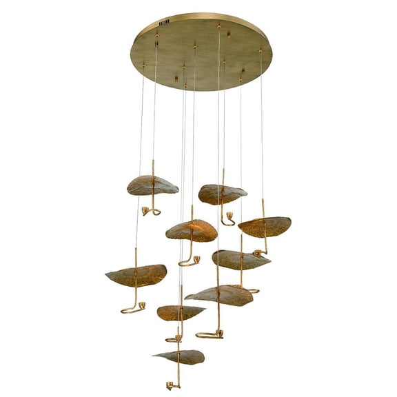 Eurofase Lighting - Lagatto - 198W 9 Led Chandelier In Modern And Contemporary