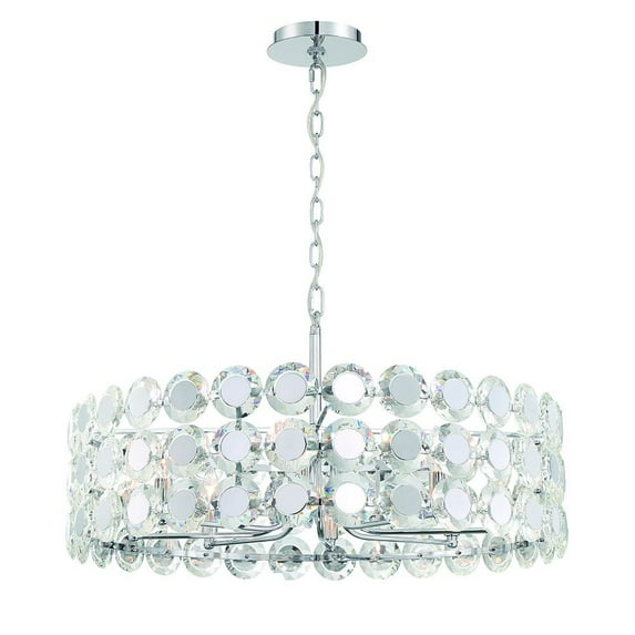 Eurofase Lighting - Perrene - 8 Light Chandelier In Modern And Contemporary