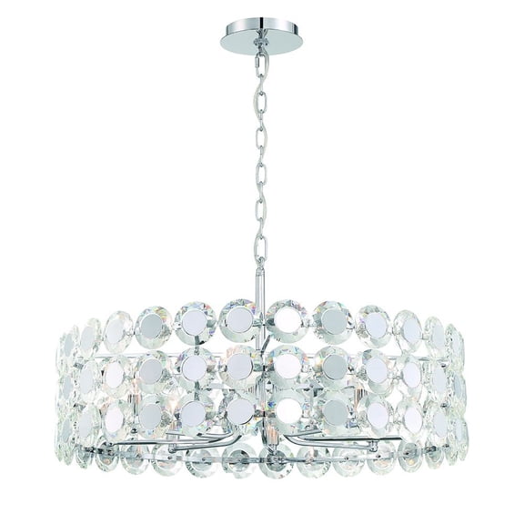 Eurofase Lighting - Perrene - 8 Light Chandelier In Modern And Contemporary