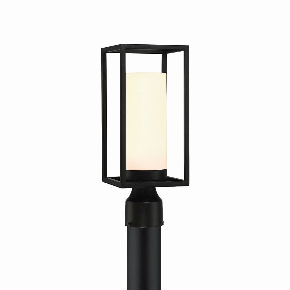 1 Light Outdoor Post Mount In Modern Style 15.25 Inches Tall And 6 Inches Wide Eurofase Lighting 41963-012
