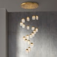 thumbnail image 1 of 37192-013 Eurofase Lighting Paget Round Chandelier 19 Light-Gold Finish, 1 of 5
