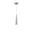 thumbnail image 1 of Eurofase Sliver 12" High Satin Nickel Mini Pendant Light, 1 of 4