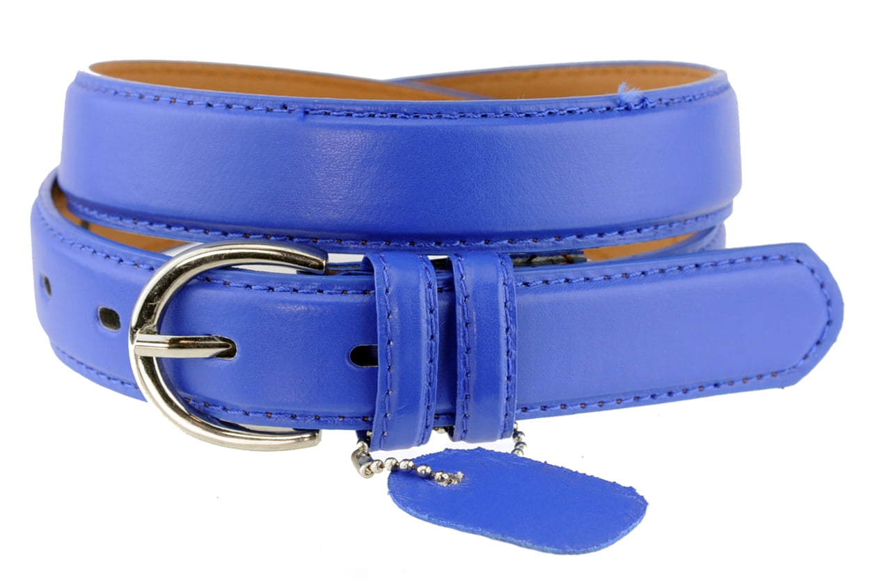royal blue designer belt