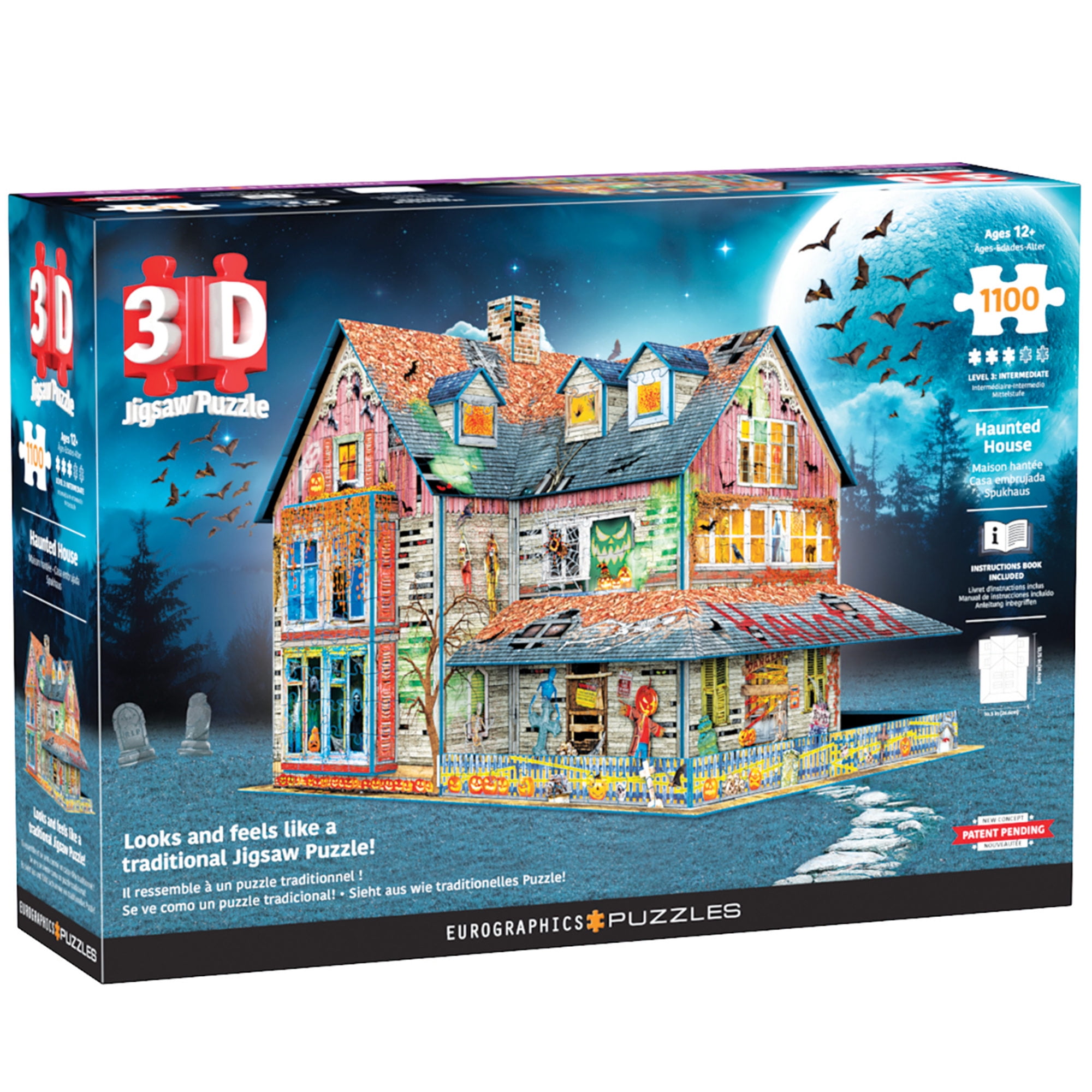 Eurographics Haunted House 3D Puzzle 1100 PC