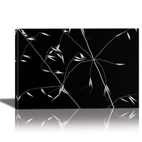 Eurographics Canvas Wall Art: Crossed Lines Painting Artwork for Home Decor Framed 24x36 inches