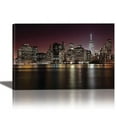 thumbnail image 1 of Eurographics Canvas Wall Art: NYC Skyline Painting Artwork for Home Decor Framed 24x36 inches, 1 of 1