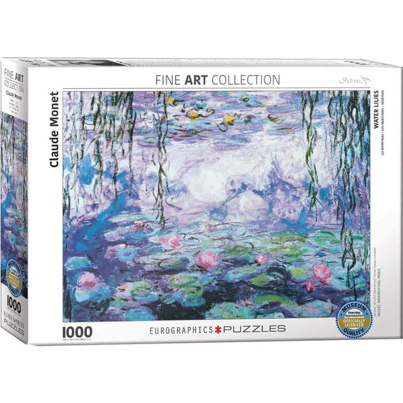 Eurographics Inc Claude Monet - Water Lilies: 1000 Pcs