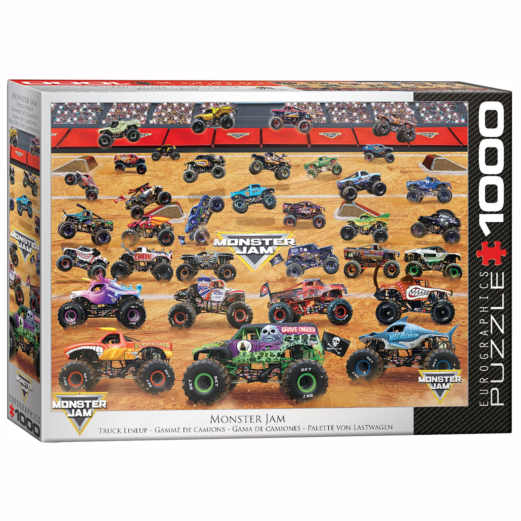 Eurographics: Monster Jam Truck Lineup - 1000-Piece Puzzle - 26.6