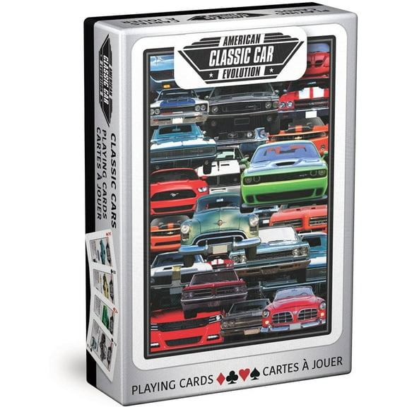Eurographics Muscle Cars Playing Cards Cardboard/Paper Multicolored