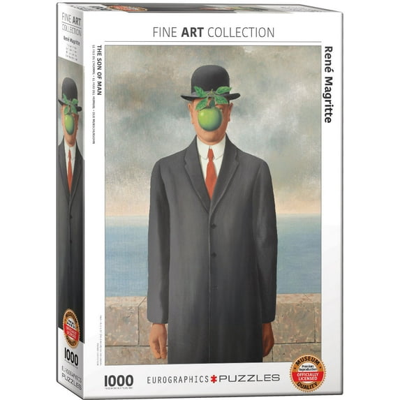 Eurographics Son of Man by Rene Magritte 1000 Pc