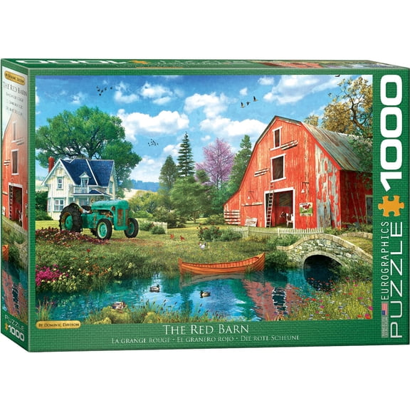 Eurographics the Red Barn 1000-Piece Puzzle