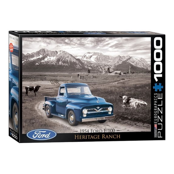 EurographicsPuzzles - 1954 Ford F-100 - jigsaw puzzle - 1000 pieces