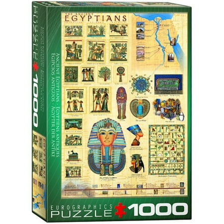 Eurographicspuzzles - Ancient Egyptians - Jigsaw Puzzle - 1000 Pieces