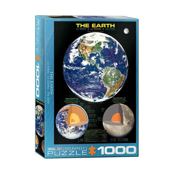 Eurographicspuzzles - The Earth - Jigsaw Puzzle - 1000 Pieces