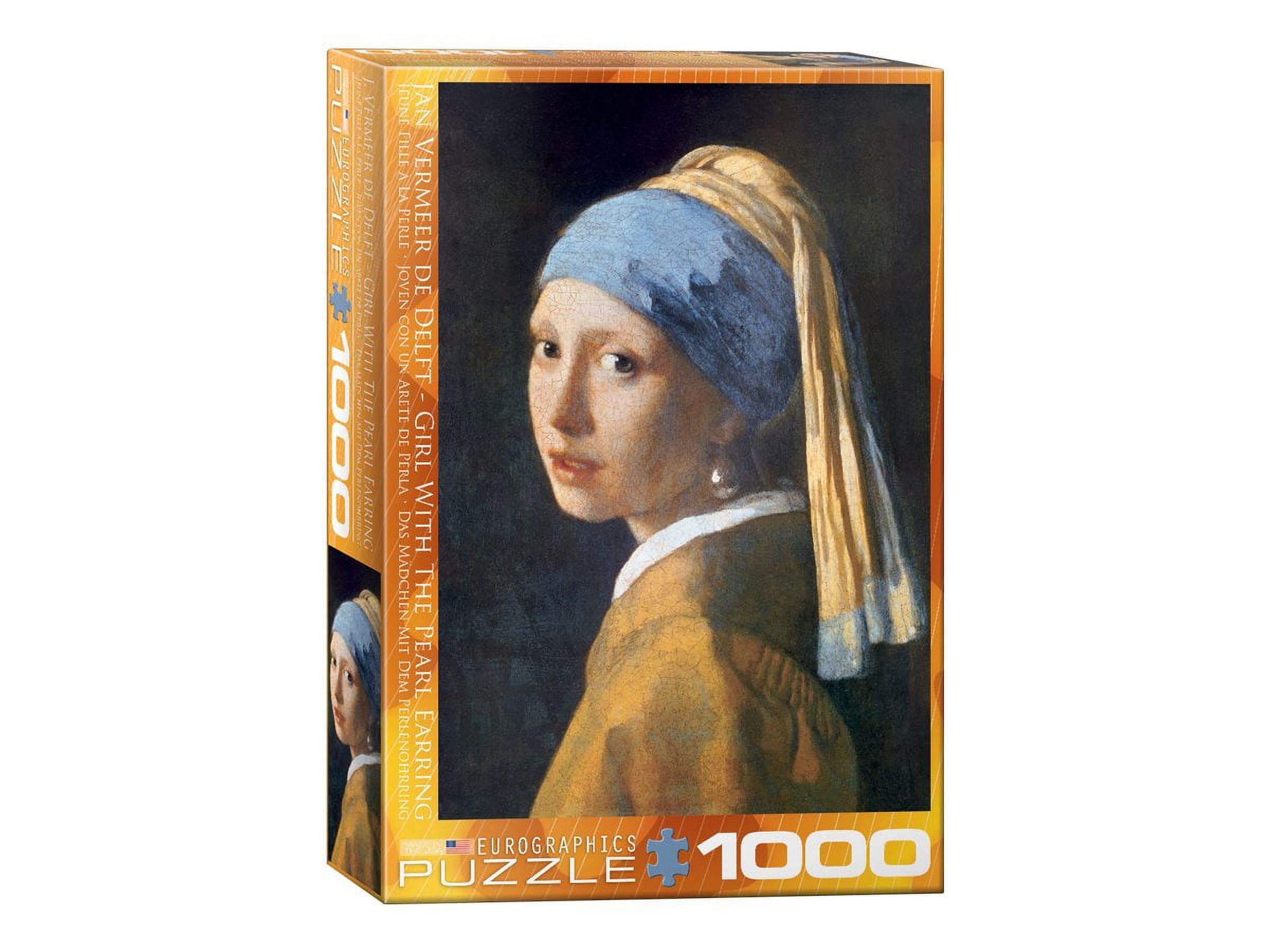 Eurographicspuzzles the Girl With A Pearl Earring Jigsaw Puzzle