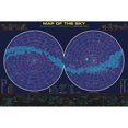 thumbnail image 1 of Eurograpics Poster Map of the Sky 24"x36", 1 of 5