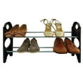 thumbnail image 1 of Eurohome 2320387 DDI 6-Pair Stackable Shoe Rack, Natural & Black - Case of 12, 1 of 1