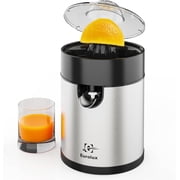 Eurolux Electric Orange Juicer, Sleek Effortless Citrus Juice Squeezer
