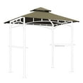 thumbnail image 1 of Euromax 5' x 8' Grill Gazebo Replacement Canopy, Double Tiered Water-Resistant, 1 of 5