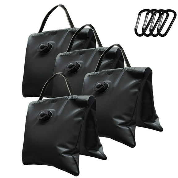 Euromax Saddle Design Water Weight Bag for Studio Photo Sports 4-Pc(Black)